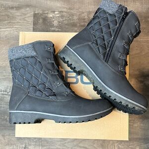 JBU by Jambu short waterproof side zip boot black 9 wide
